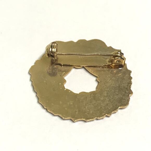 Lot of 4 Vintage Christmas Themed Kitschy Lapel Brooch Pins Retro Nostalgia Fun! - Picture 4 of 10